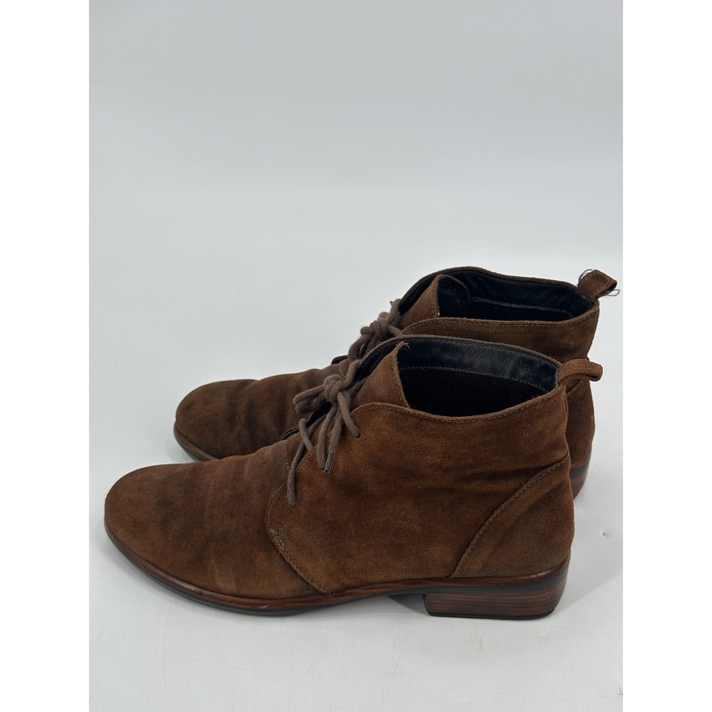 Naot Levanto Boots Women's Brown Suede Booties‎ Chukka Size EU 39/US 8-8.5